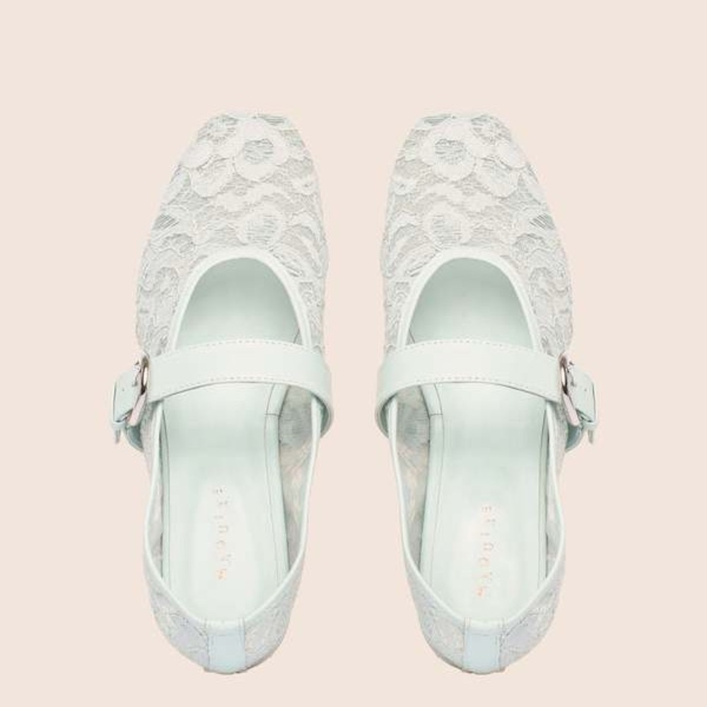 Aveiro Blue Lace Ballerina